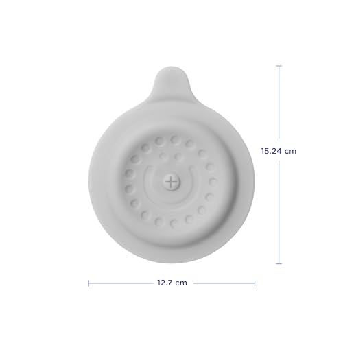 Ubbi Bathtub Drain Cover with Suction Gray