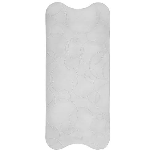 Ubbi Cushioned Non-Slip Bath Mat for Baby Gray