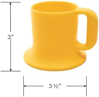 Untippy Silicone Toddler Mug with Handle 5 oz Sun