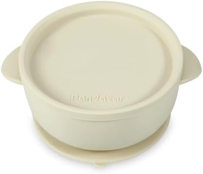PandaEar 3 Pack Leak-Proof Baby Bowls with Suction and Lids