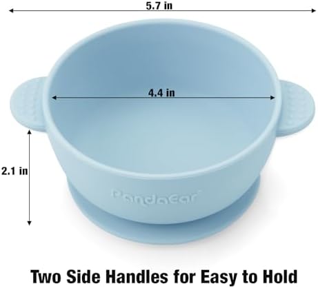 PandaEar 3 Pack Baby Bowls with Suction 1