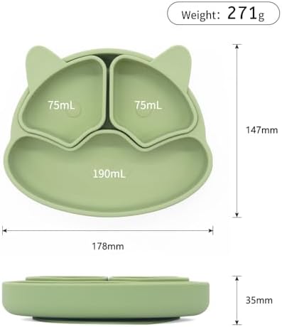 Silicone Baby Feeding Set for 6-12 Months 1