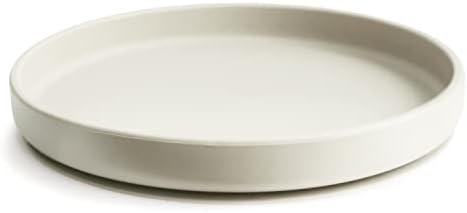 Mushie Classic Silicone Suction Plate BPA-Free Ivory