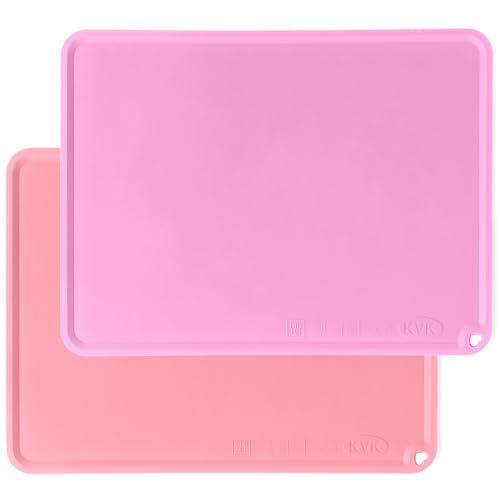 KVK Silicone Placemat 2 Pack Non-Slip Reusable