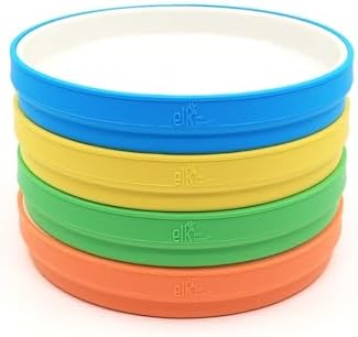 Elk and Friends Kids 78 Porcelain Plates with Silicone Sleeves 1
