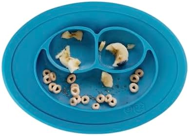 ezpz Mini Mat for 12 Months - 100 Silicone Placemat with Suction