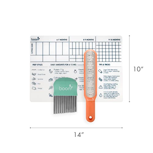 Boon DIVVY Baby Food Prep Kit with Placemat Grater and Cutter