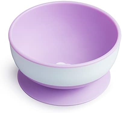 Munchkin Stay Put Bowls and Divided Plates 5 Pack Blue Green Purple