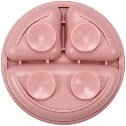 PandaEar 3 Pack Toddler Plates - BPA-Free Suction Shatter-Resistant