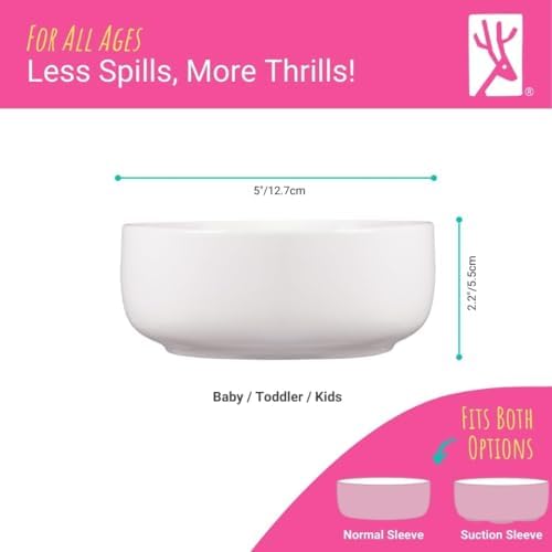 Elk and Friends Kids Porcelain Bowls 2 Pack 1