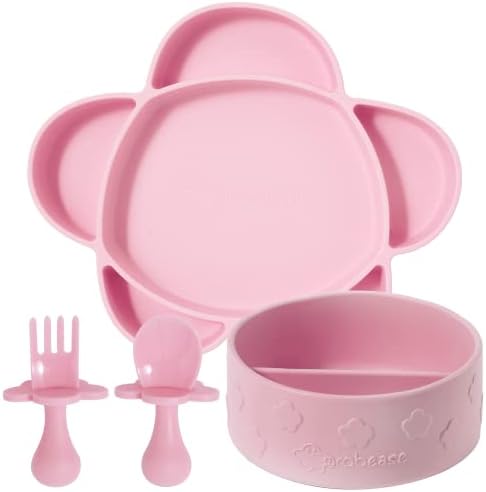 Grabease Baby Feeding Set 4 Piece Suction Plates