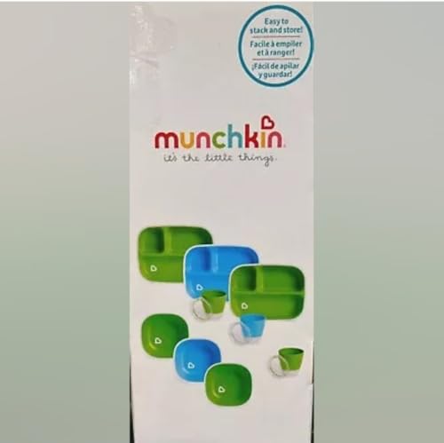 Munchkin 9 Piece Splash Toddler Dining Set 1