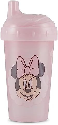 Disney Toddler Sippy Cups with Minnie Mouse Design Pack of Two