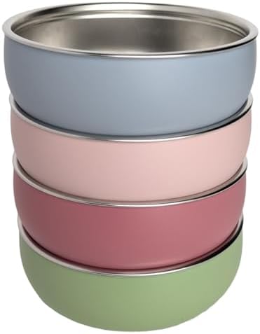 Monkey Proof Non-Toxic Stainless Steel Child Bowl Set of 4