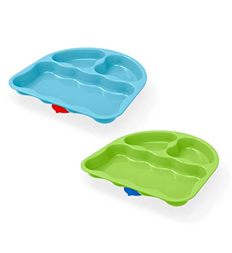 NUK First Essentials Tri-Suction Plates 2-Pack