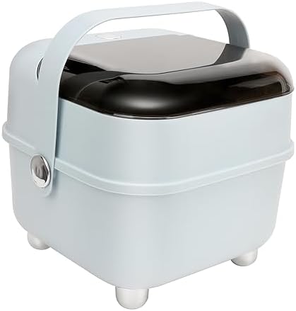 Baby Bottle Holder with Dust-Proof Lid and Cutlery Storage