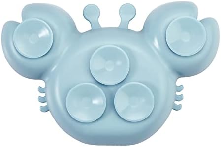 PandaEar 2 Pack Silicone Suction Plates Spoons for Baby
