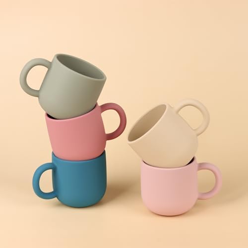 Pack of 2 Food Grade Silicone Toddler Cups