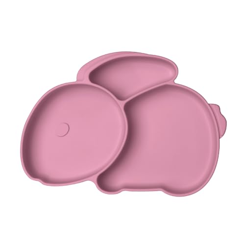 Vicloon Toddler Plates with Suction and Divided Compartments