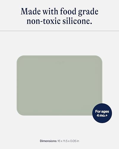 Lalo Silicone Placemat for Toddlers Babies