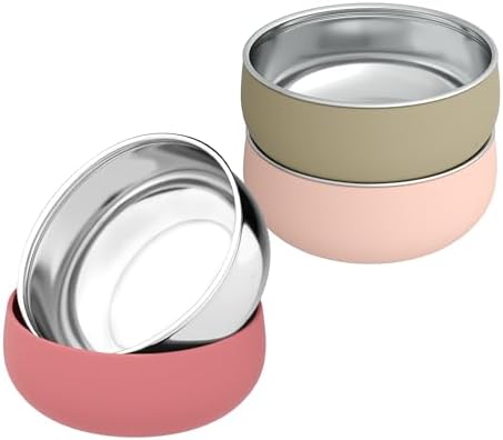Bellas Friends 3 Pack Baby Bowls with Silicone Base