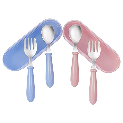 Kirecoo Toddler Stainless Steel Flatware Set