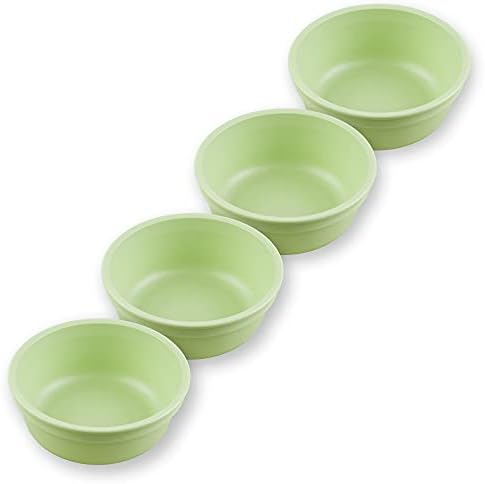 Re-Play 12 Oz Toddler Bowls Set of 4 Microwave and Dishwasher Safe