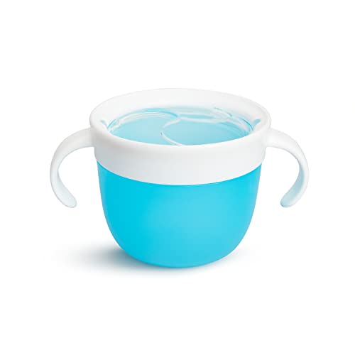 Munchkin Snack Catcher Toddler Cups 2 Pack BlueGreen Suction Bowls 3 Pack