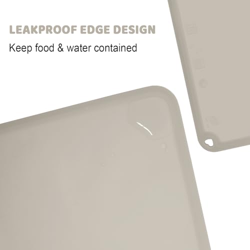 KVK Silicone Placemat 2 Pack Non-Slip Reusable for Toddlers