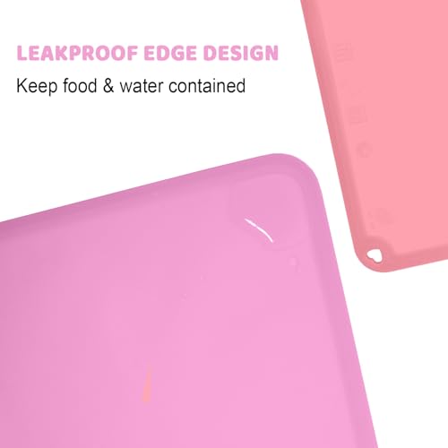 KVK Silicone Placemat 2 Pack Non-Slip Reusable