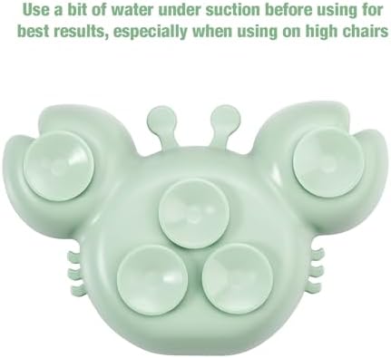 PandaEar 2 Pack Suction Plates Utensils for Toddlers
