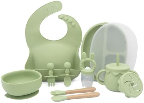 Silicone Baby Feeding Set for 6-12 Months 1