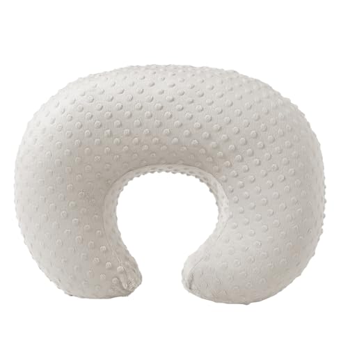 Baby Nursing Pillow with Breathable Slipcover for Breastfeeding and Tummy Time