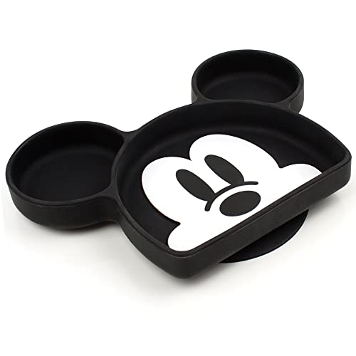 Bumkins Disney Mickey Mouse Silicone Plate 1