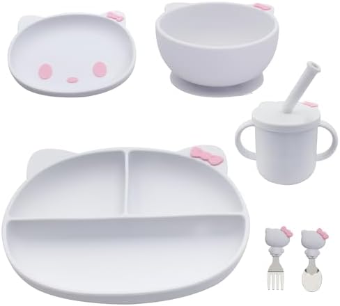 Soft Silicone Baby Feeding Set BPA Free 1