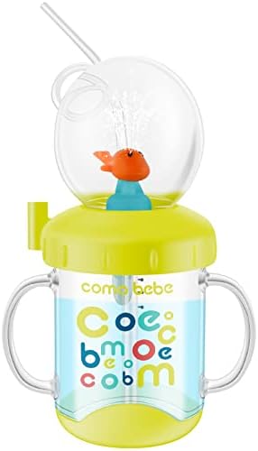 Cute Whale Sippy Cup with Spouting Effect and Leak Proof Design
