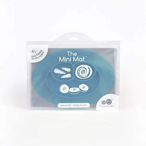 ezpz Mini Mat for 12 Months - 100 Silicone Placemat with Suction