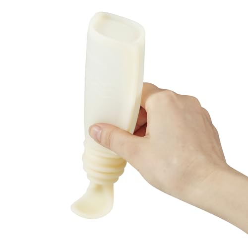 PandaEar 3 Pack Reusable Food Pouches with Feeder Spoons