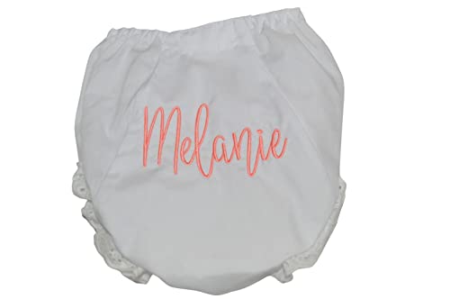 Personalized Baby Bloomers with Embroidered Name