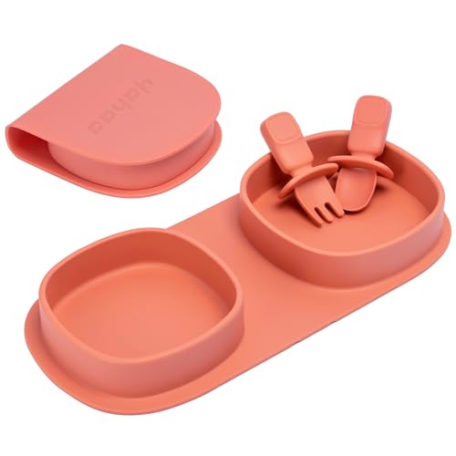 Yahaa Foldable Baby Feeding Set with Forks and Spoons