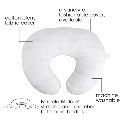 Boppy Bare Naked Nursing Pillow - Ergonomic Support for Feeding