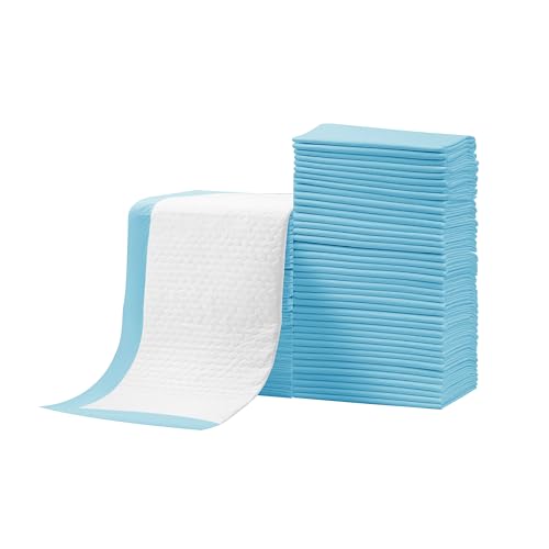 Zdolmy 100 Pack Baby Disposable Changing Pad 13x18 Inch Soft Waterproof Mat