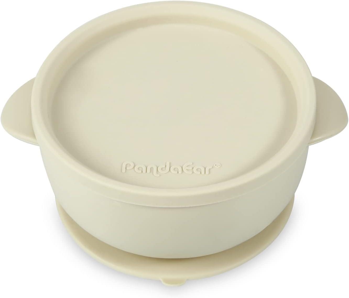 PandaEar 3 Pack Leak-Proof Baby Bowls with Suction and Lids