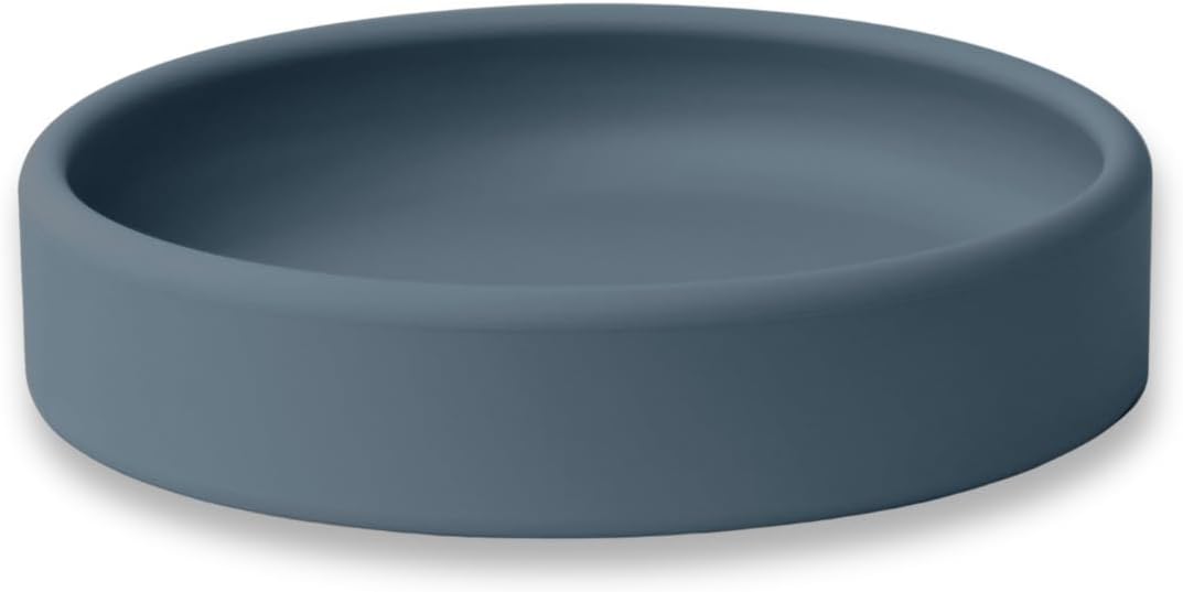 APLAINR Blue Hour Weighted Silicone Toddler Plate