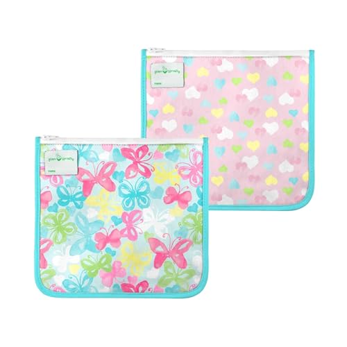 Green Sprouts Reusable Insulated Sandwich Bags 2 Pack