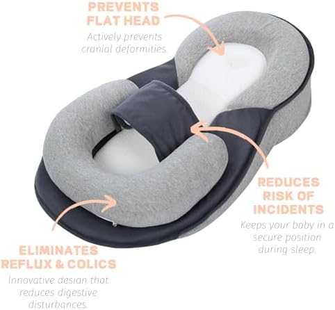Restnest Baby Bed Acid Reflux Pillow with Strap