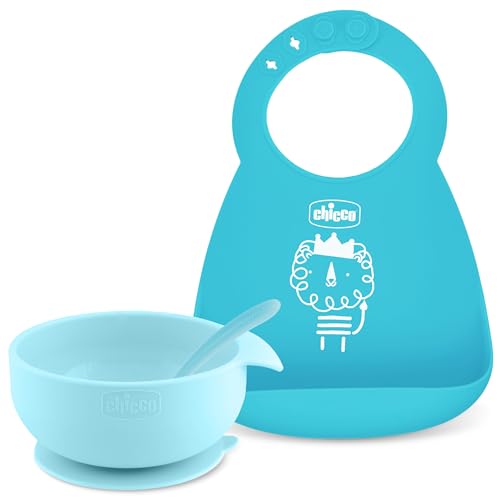 Chicco Easy Start Feeding Set 3 Piece Teal