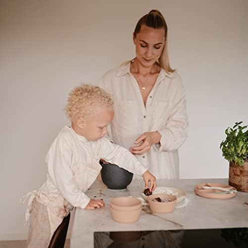 Mushie Silicone Suction Bowl - Blush