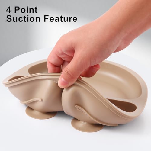 Eascrozn Silicone Baby Feeding Set 2 Pack 1