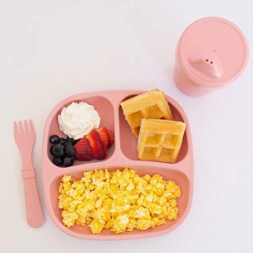 Re-Play 3 Meals a Day Set - 3 Plates Utensils